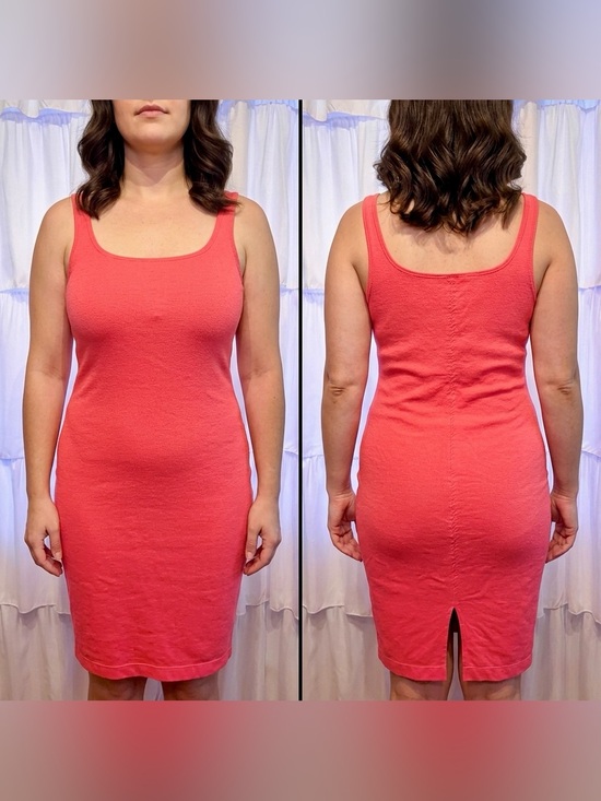 Zara Dresses & Skirts - Zara Women’s Hot Pink Sleeveless Midi Bodycon Sheath Dress Size Medium